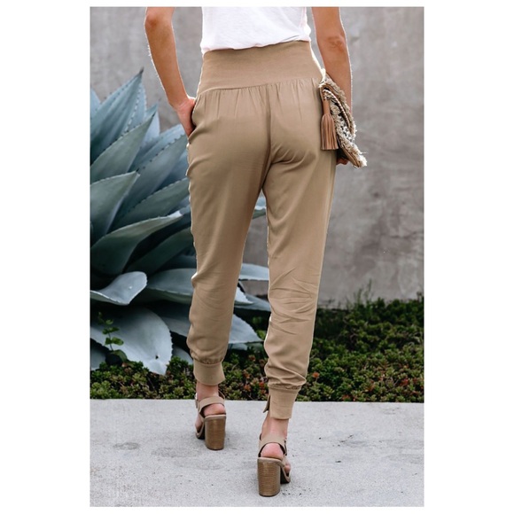 Casual Highwaist - Khaki - Picture 5 of 5